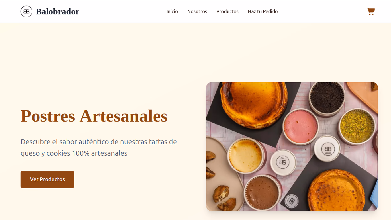 Balobrador Business Website